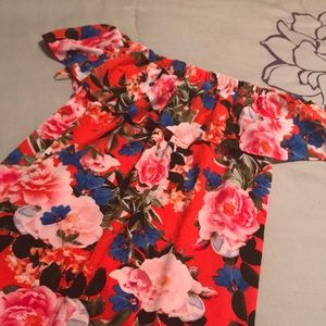 Off The Shoulder, Floral Dress